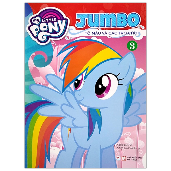 bộ my little pony - jumbo tô màu và các trò chơi 3