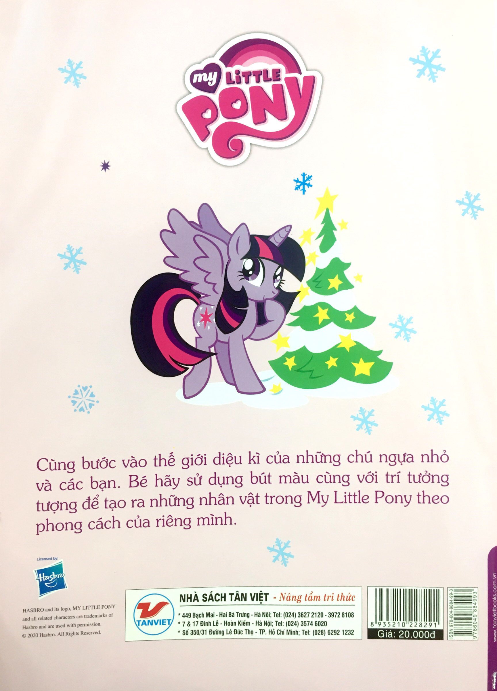 bộ my little pony - jumbo tô màu và các trò chơi 3