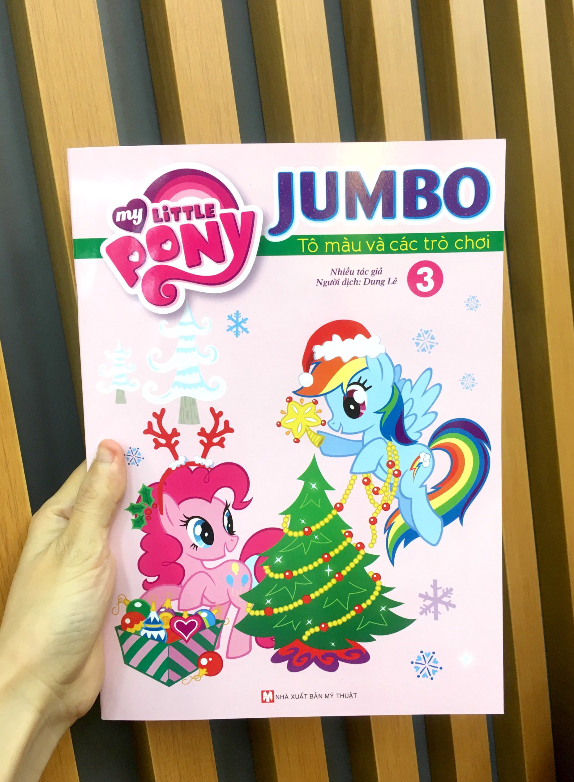 bộ my little pony - jumbo tô màu và các trò chơi 3