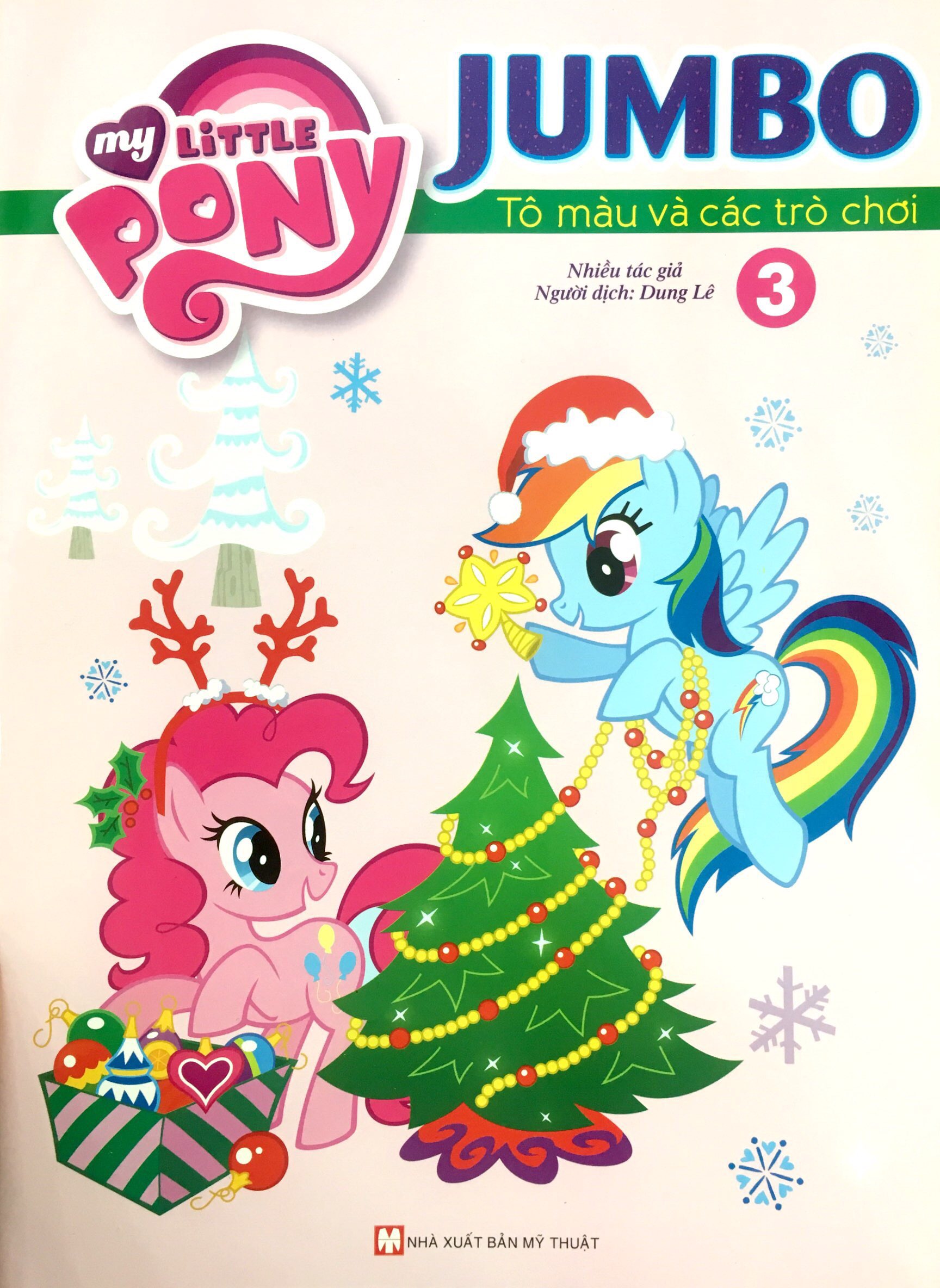 bộ my little pony - jumbo tô màu và các trò chơi 3