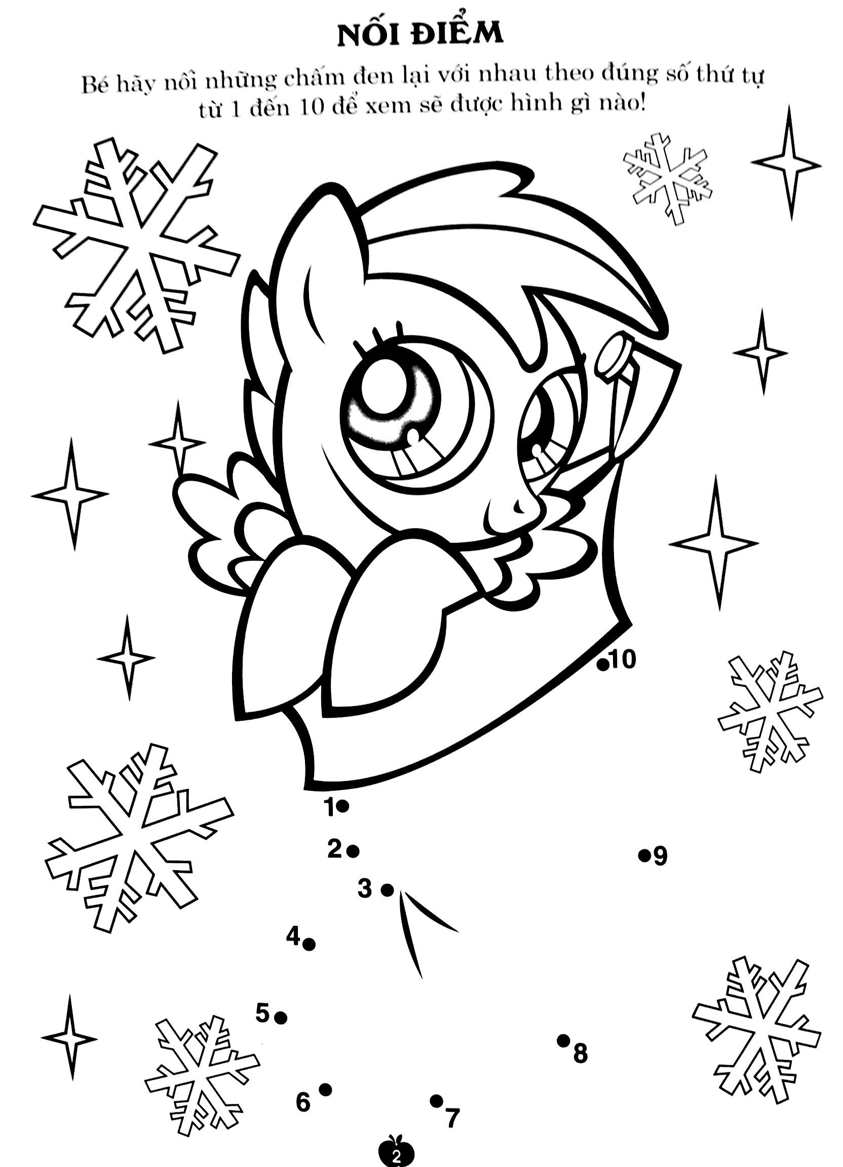 bộ my little pony - jumbo tô màu và các trò chơi 3