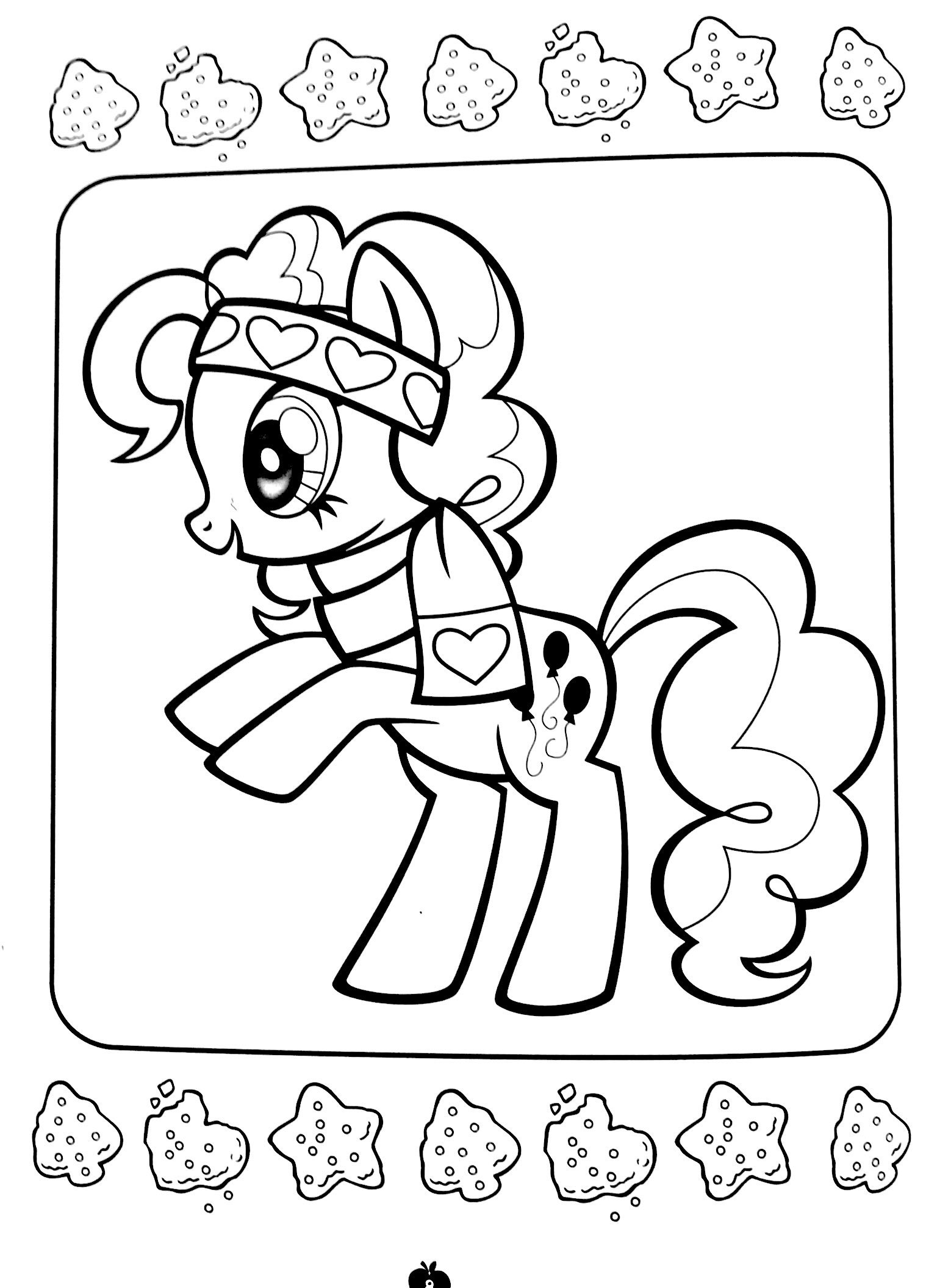 bộ my little pony - jumbo tô màu và các trò chơi 3