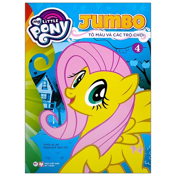 bộ my little pony - jumbo tô màu và các trò chơi 4