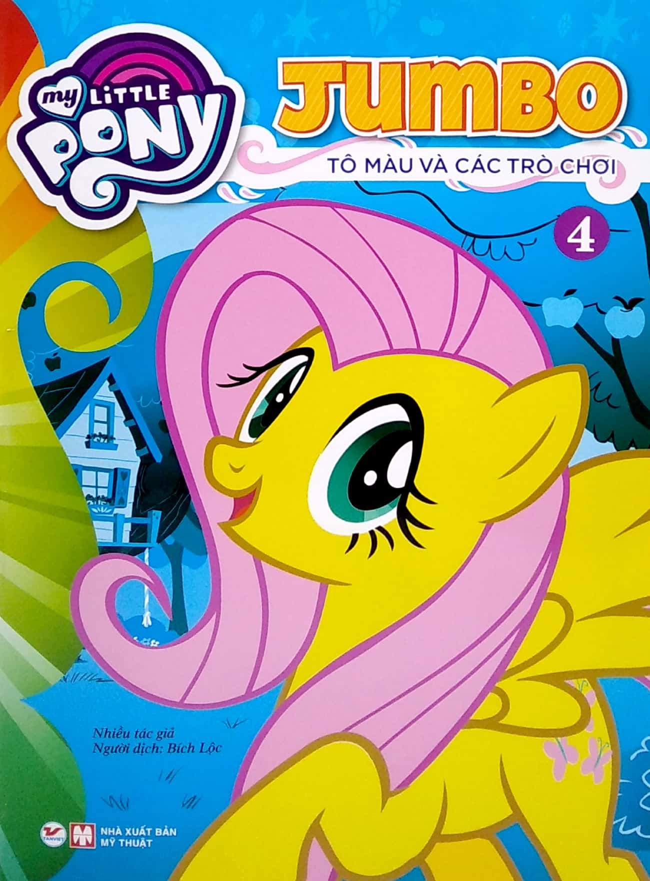 bộ my little pony - jumbo tô màu và các trò chơi 4
