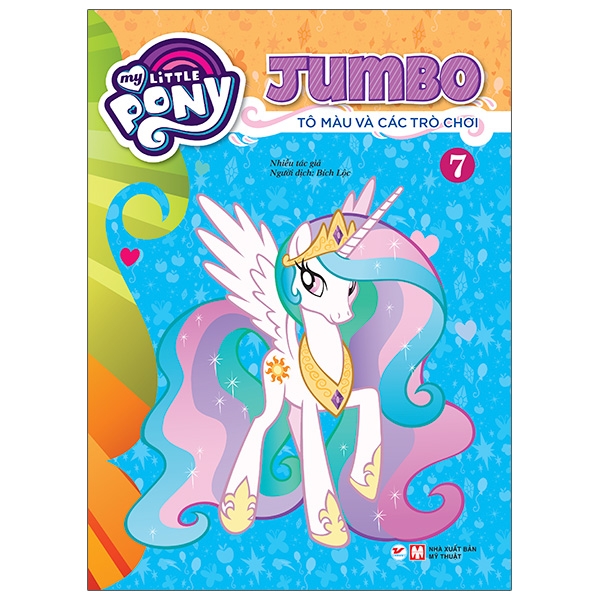 bộ my little pony - jumbo tô màu và các trò chơi 7