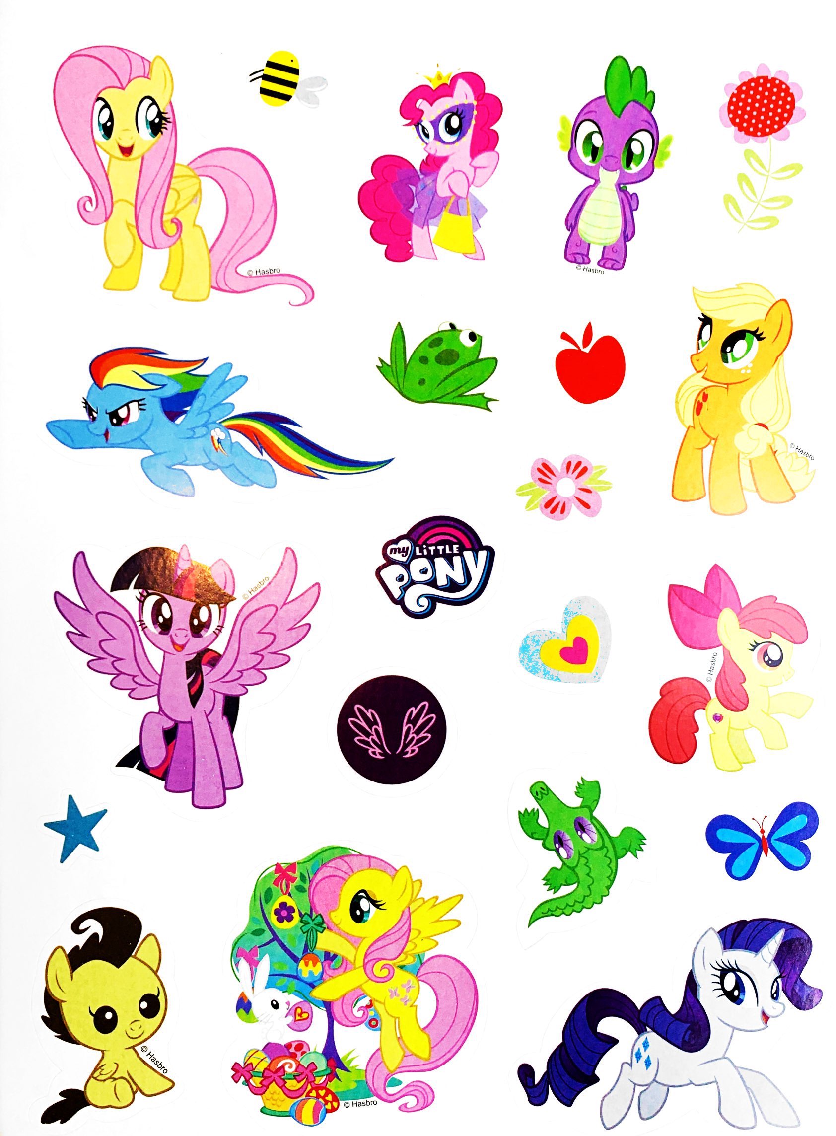 bộ my little pony - jumbo tô màu và các trò chơi 7