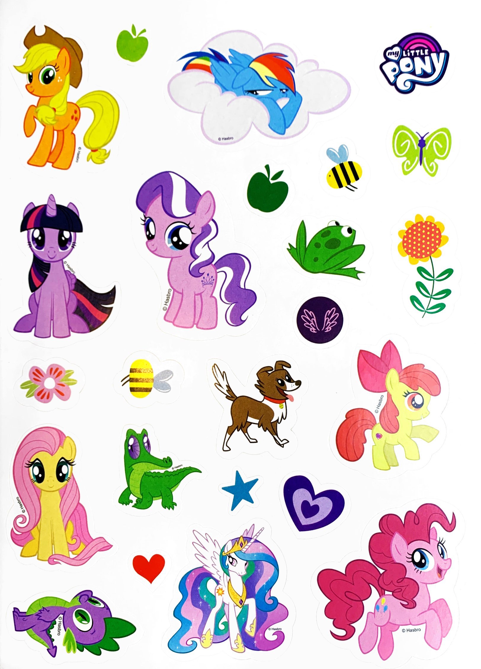 bộ my little pony - jumbo tô màu và các trò chơi 8