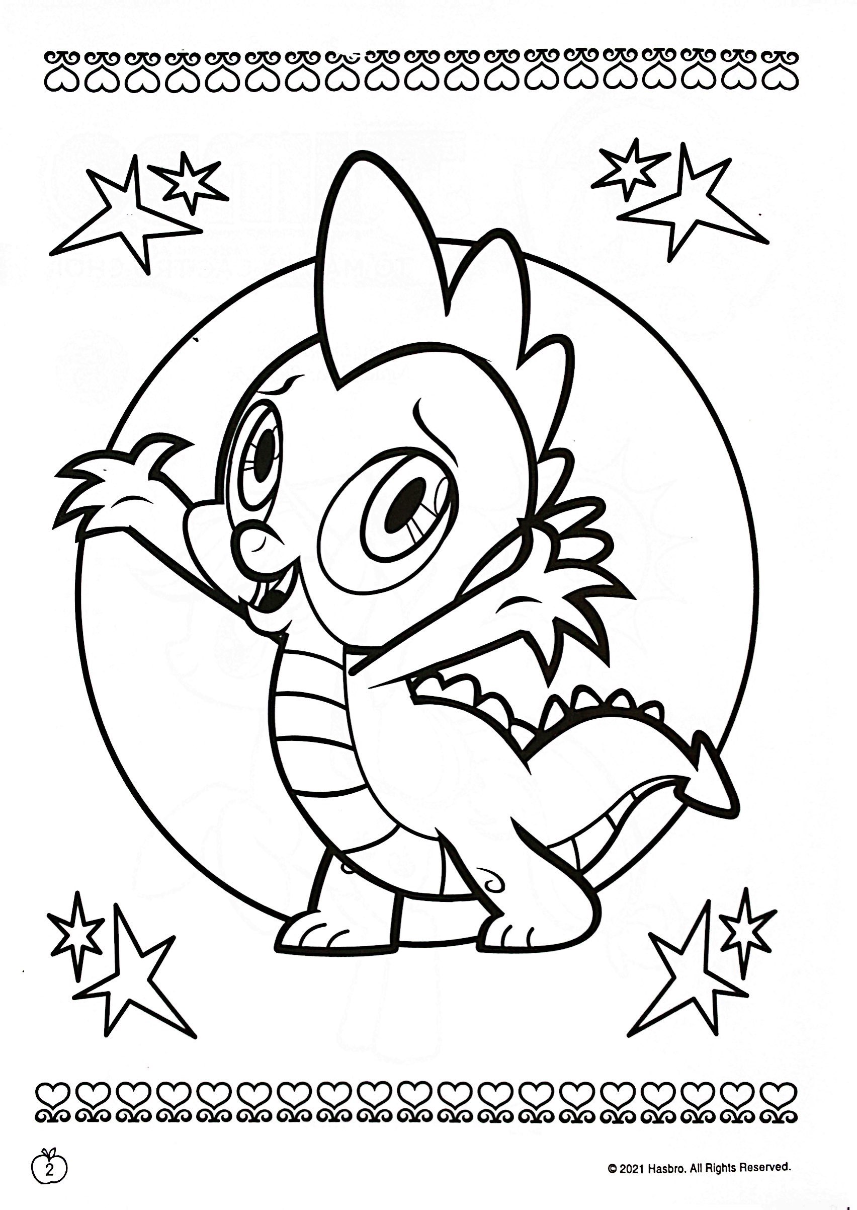 bộ my little pony - jumbo tô màu và các trò chơi 8