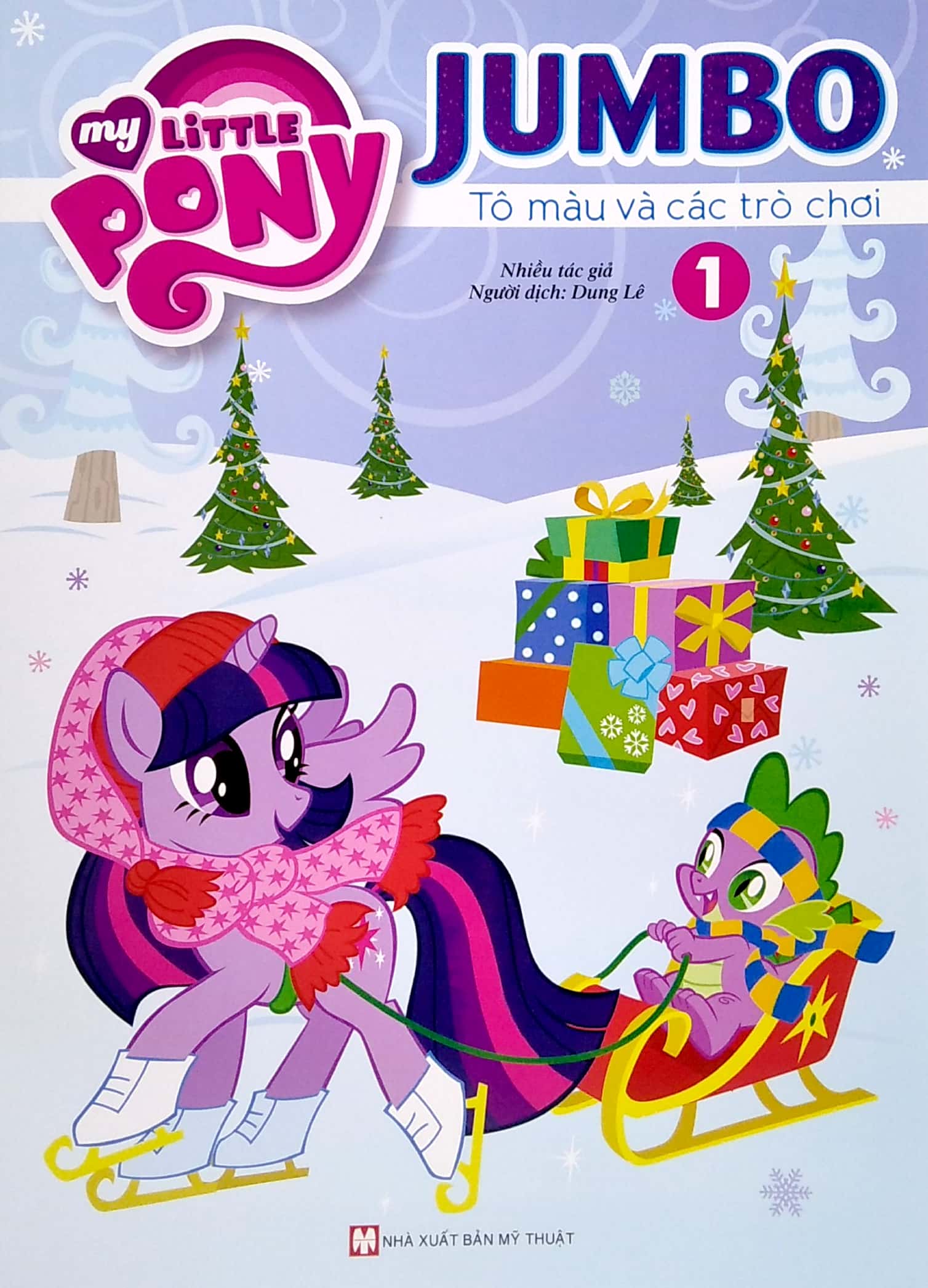 bộ my little pony - jumbo - tô màu và các trò chơi - tập 1