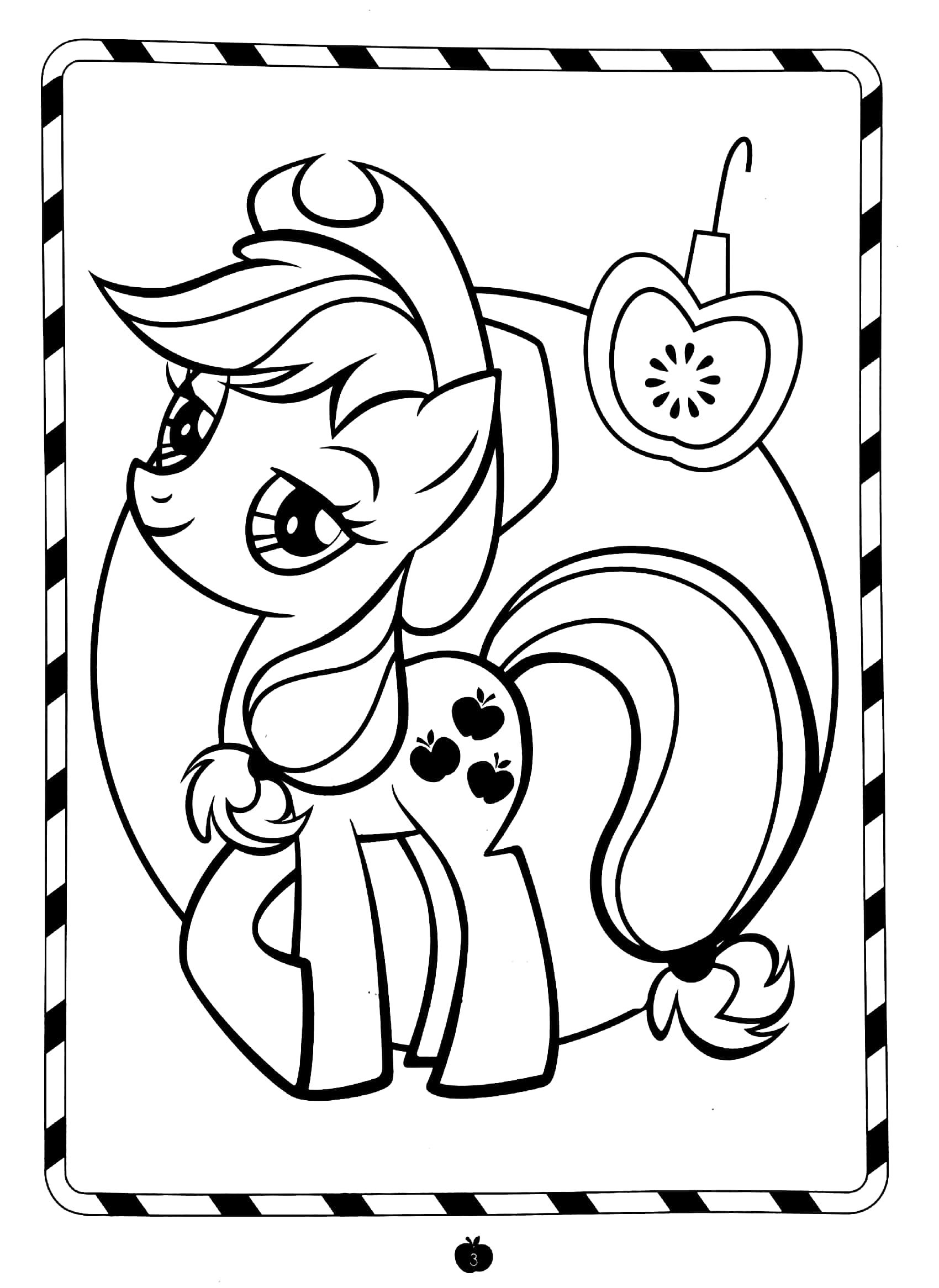 bộ my little pony - jumbo - tô màu và các trò chơi - tập 1