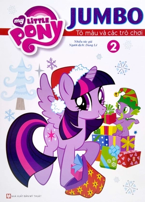 bộ my little pony - jumbo tô màu và các trò chơi - tập 2