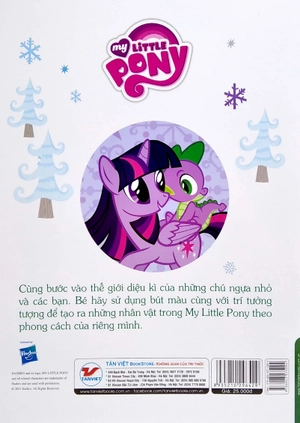 bộ my little pony - jumbo tô màu và các trò chơi - tập 2