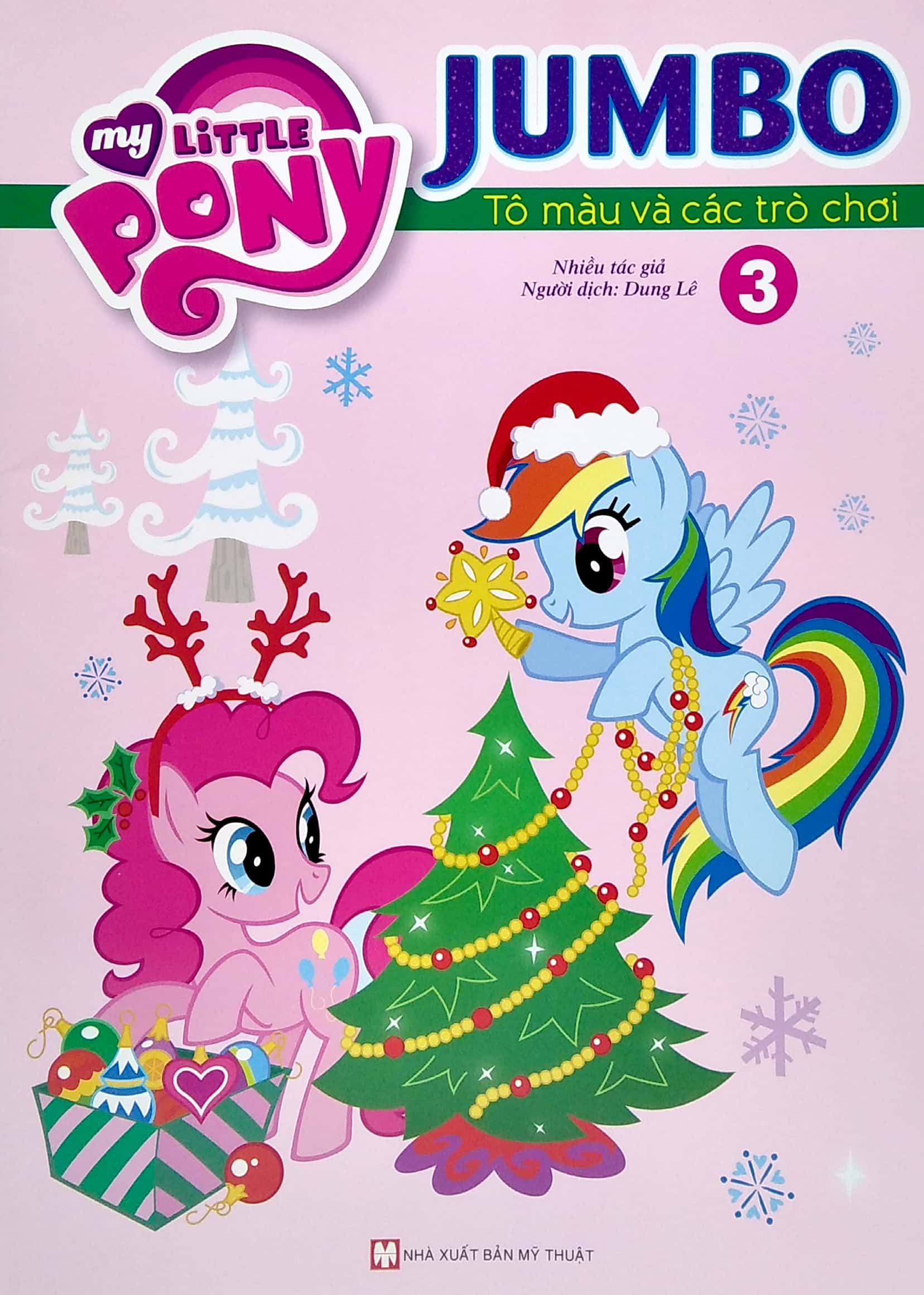 bộ my little pony - jumbo - tô màu và các trò chơi - tập 3