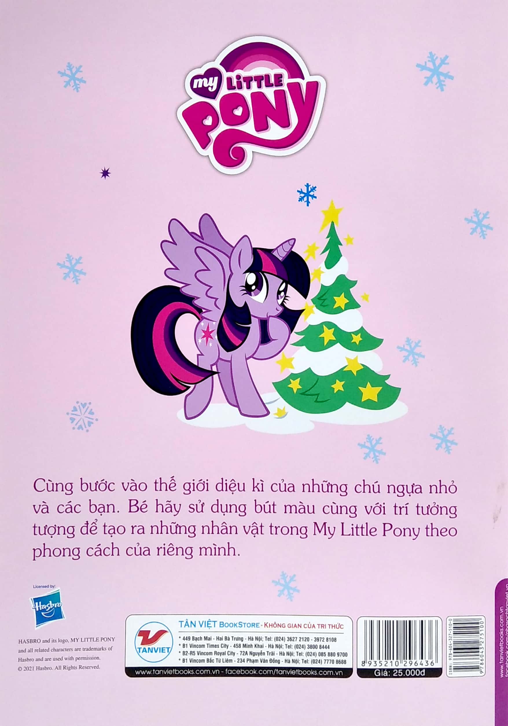 bộ my little pony - jumbo - tô màu và các trò chơi - tập 3