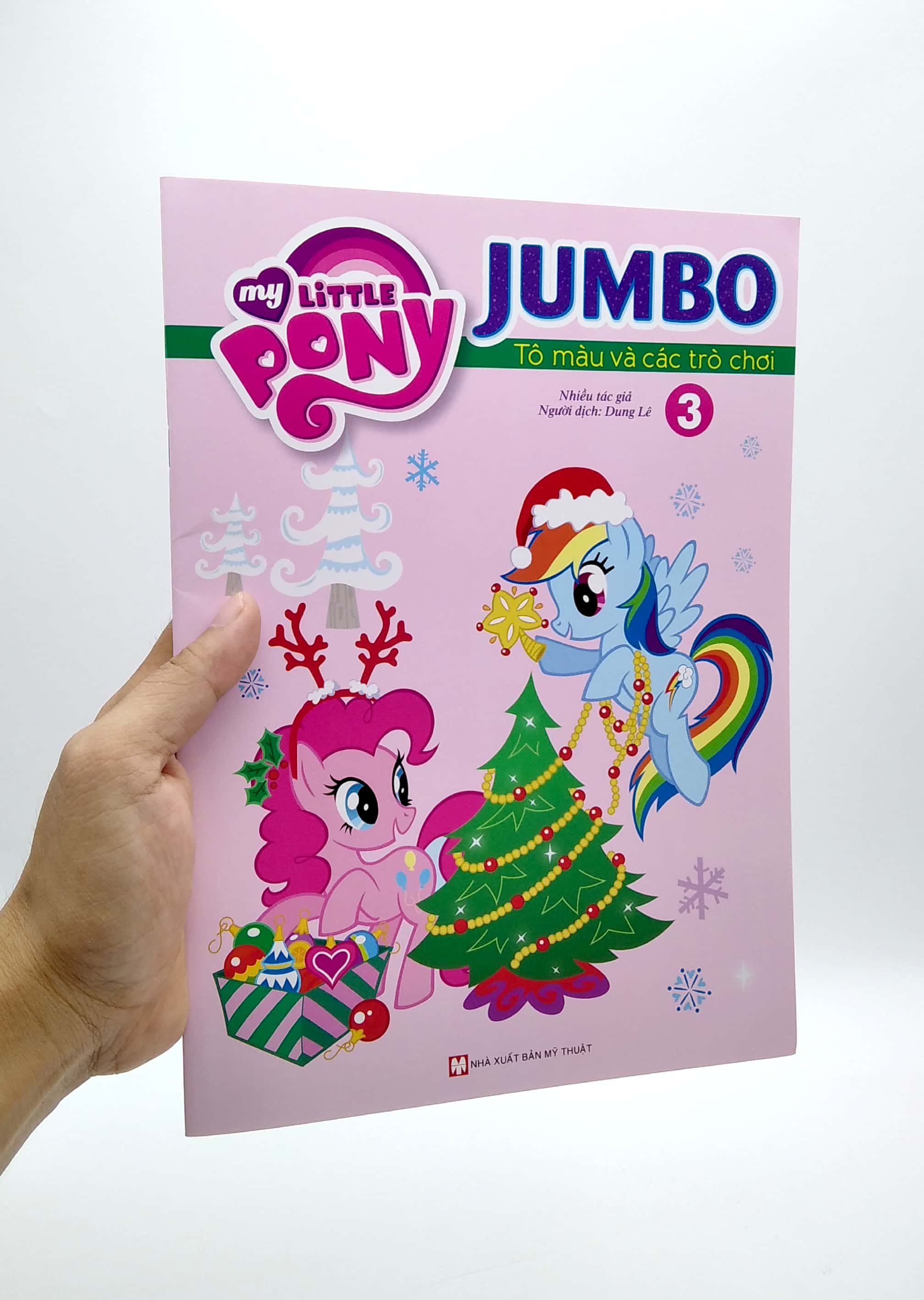 bộ my little pony - jumbo - tô màu và các trò chơi - tập 3