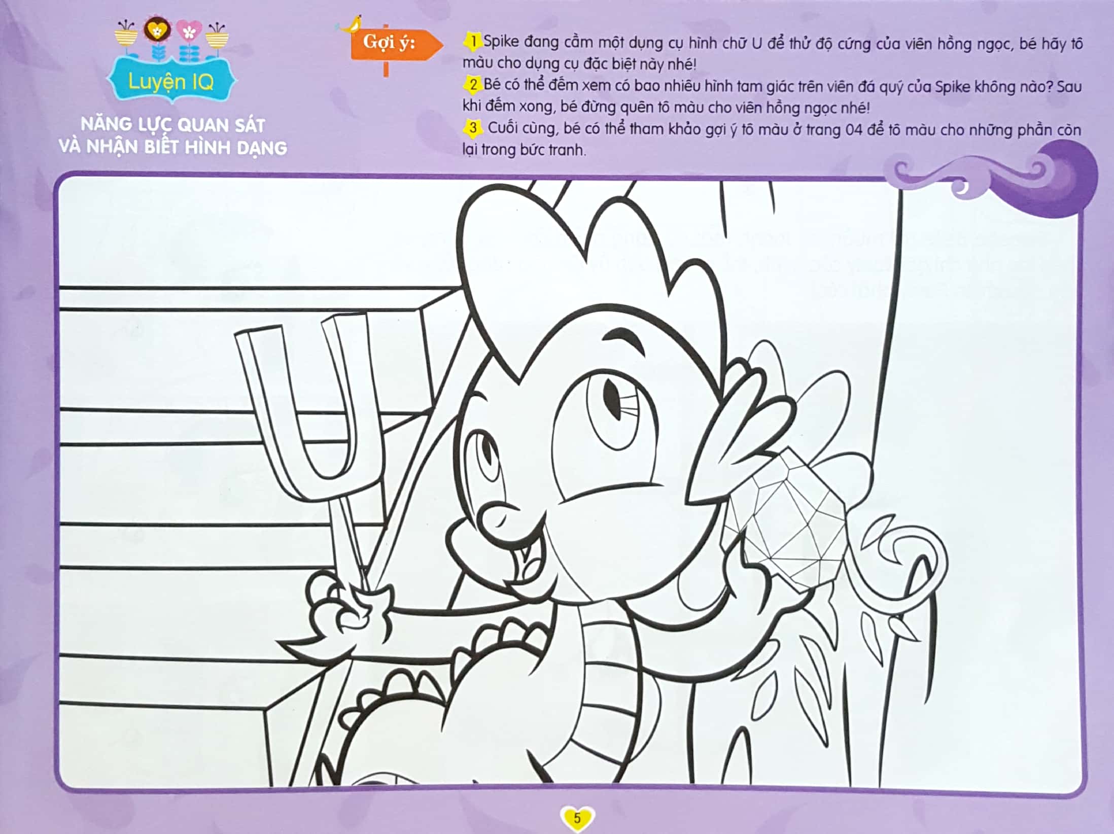 bộ my little pony - tập tô màu sáng tạo 4q - thung lũng sắc màu