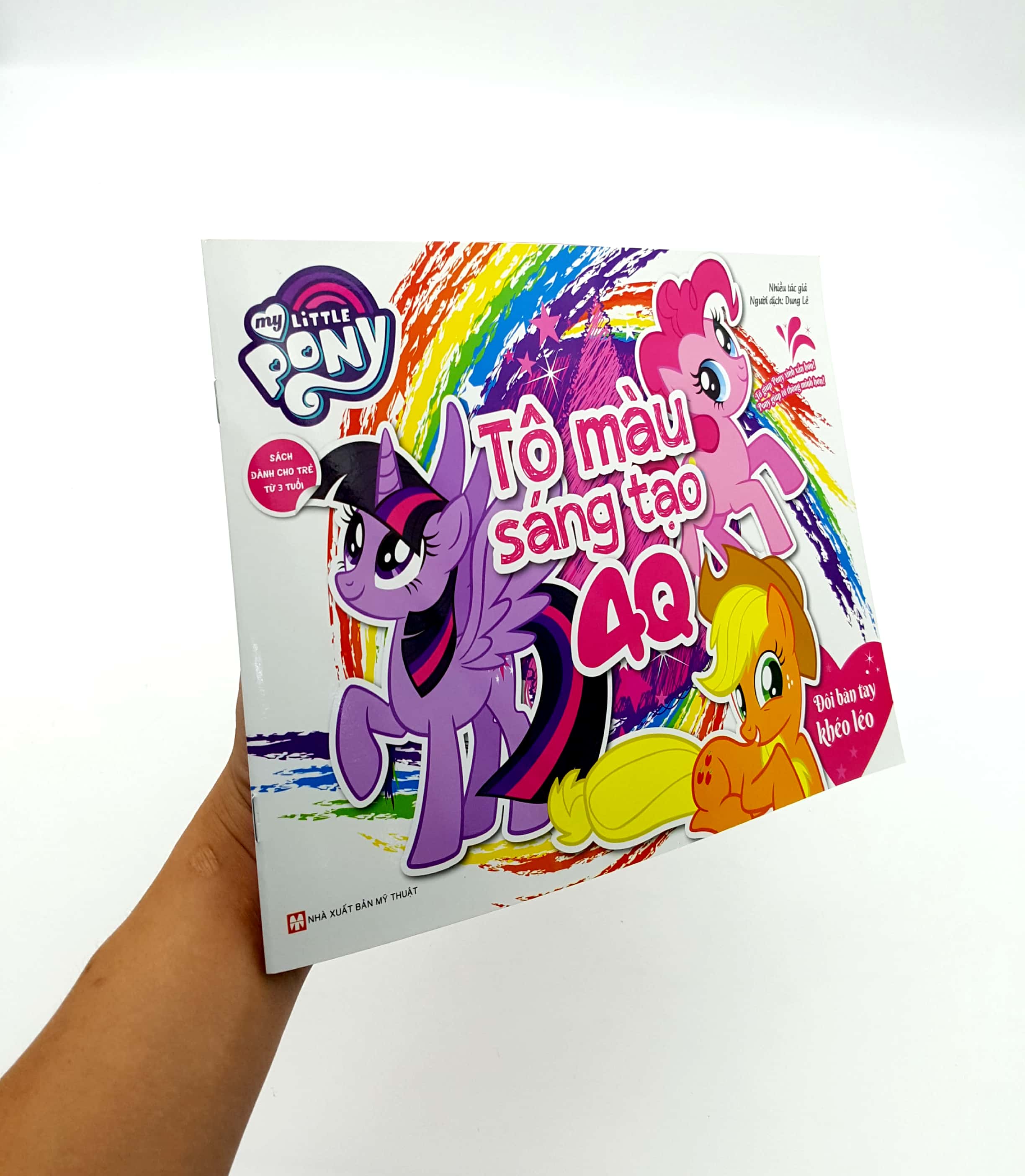 bộ my little pony - tô màu sáng tạo 4q: đôi bàn tay khéo léo