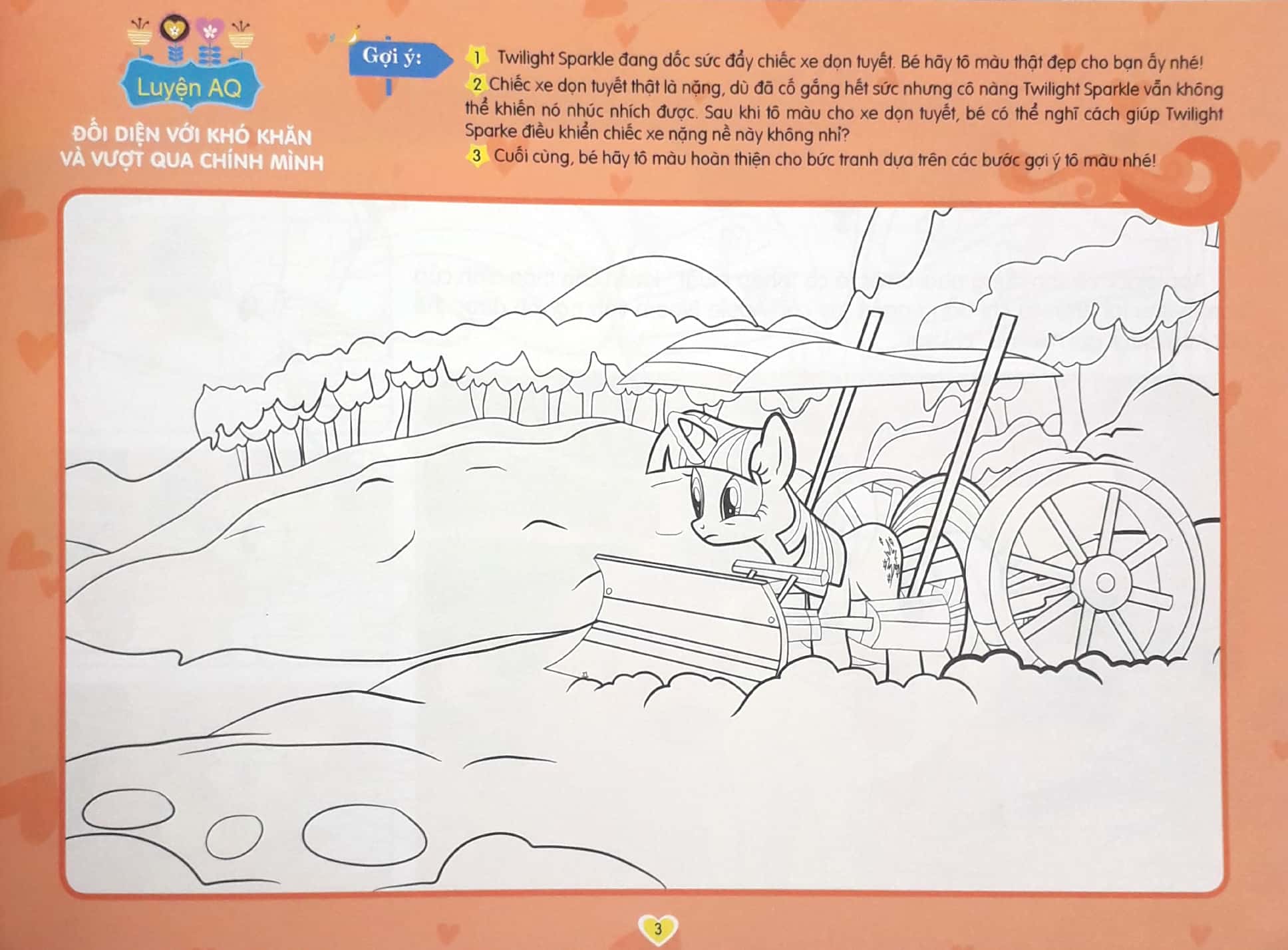 bộ my little pony - tô màu sáng tạo 4q: tình bạn trong sáng