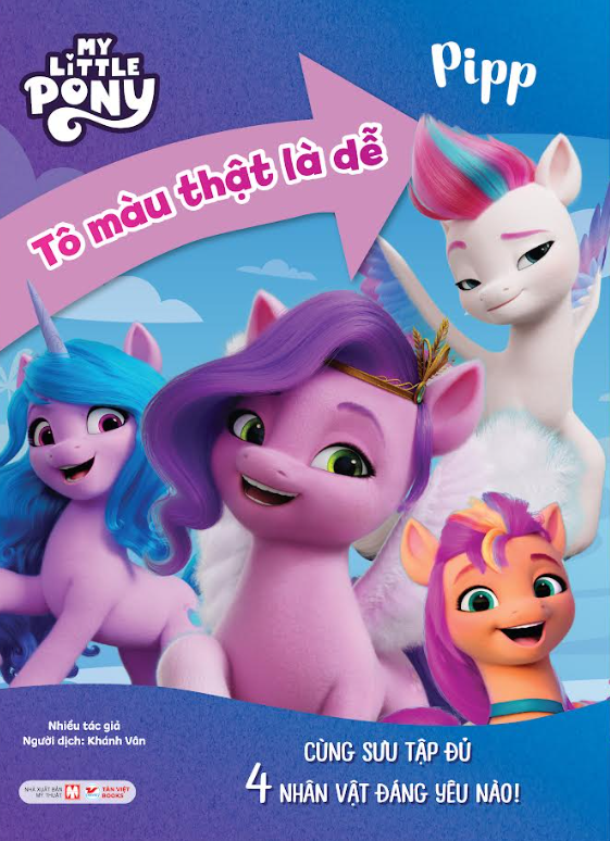 Bo
						
										
										My Little Pony - To Mau That La De - Pipp - Cung Suu Tap Du 4 Nhan Vat Dang Yeu Nao!