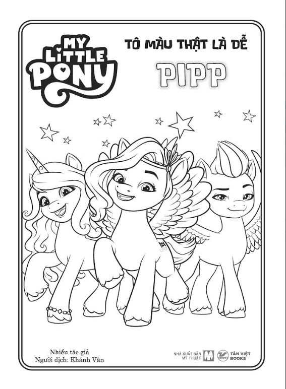Bo
						
										
										My Little Pony - To Mau That La De - Pipp - Cung Suu Tap Du 4 Nhan Vat Dang Yeu Nao!
