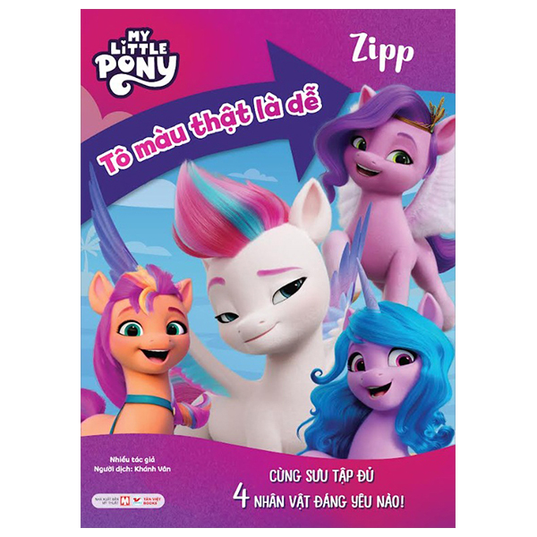 Bo
						
										
										My Little Pony - To Mau That La De - Pipp - Cung Suu Tap Du 4 Nhan Vat Dang Yeu Nao!