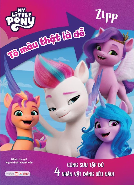Bo
						
										
										My Little Pony - To Mau That La De - Zipp - Cung Suu Tap Du 4 Nhan Vat Dang Yeu Nao!