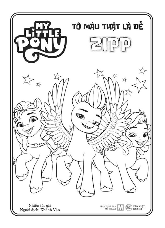 Bo
						
										
										My Little Pony - To Mau That La De - Zipp - Cung Suu Tap Du 4 Nhan Vat Dang Yeu Nao!