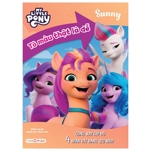 Bo
						
										
										My Little Pony - To Mau That La De - Zipp - Cung Suu Tap Du 4 Nhan Vat Dang Yeu Nao!