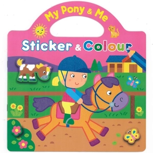 bộ my pony & me sticker & colour 1