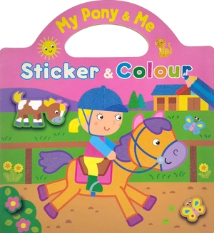 bộ my pony & me sticker & colour 1