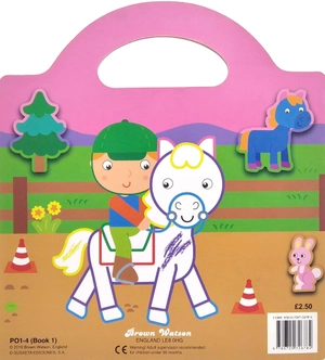 bộ my pony & me sticker & colour 1