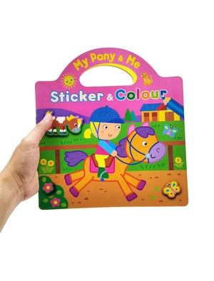 bộ my pony & me sticker & colour 1