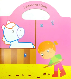 bộ my pony & me sticker & colour 2