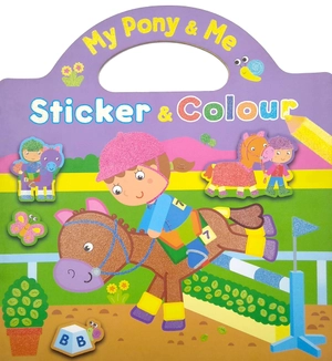 bộ my pony & me sticker & colour 4
