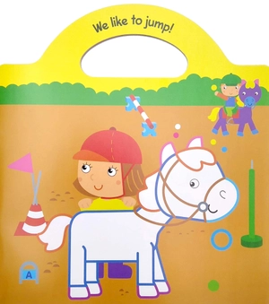 bộ my pony & me sticker & colour 4
