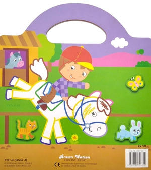 bộ my pony & me sticker & colour 4