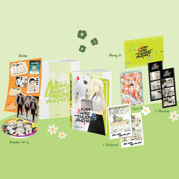 Bo
Nam Hao Thuong Phong - Tap 3 - Ban Suu Tam - Tang Kem Sticker + Card 3D + Phong Bi + Set 2 Filmstrip + Set 2 Postcard + Standee Lot Ly