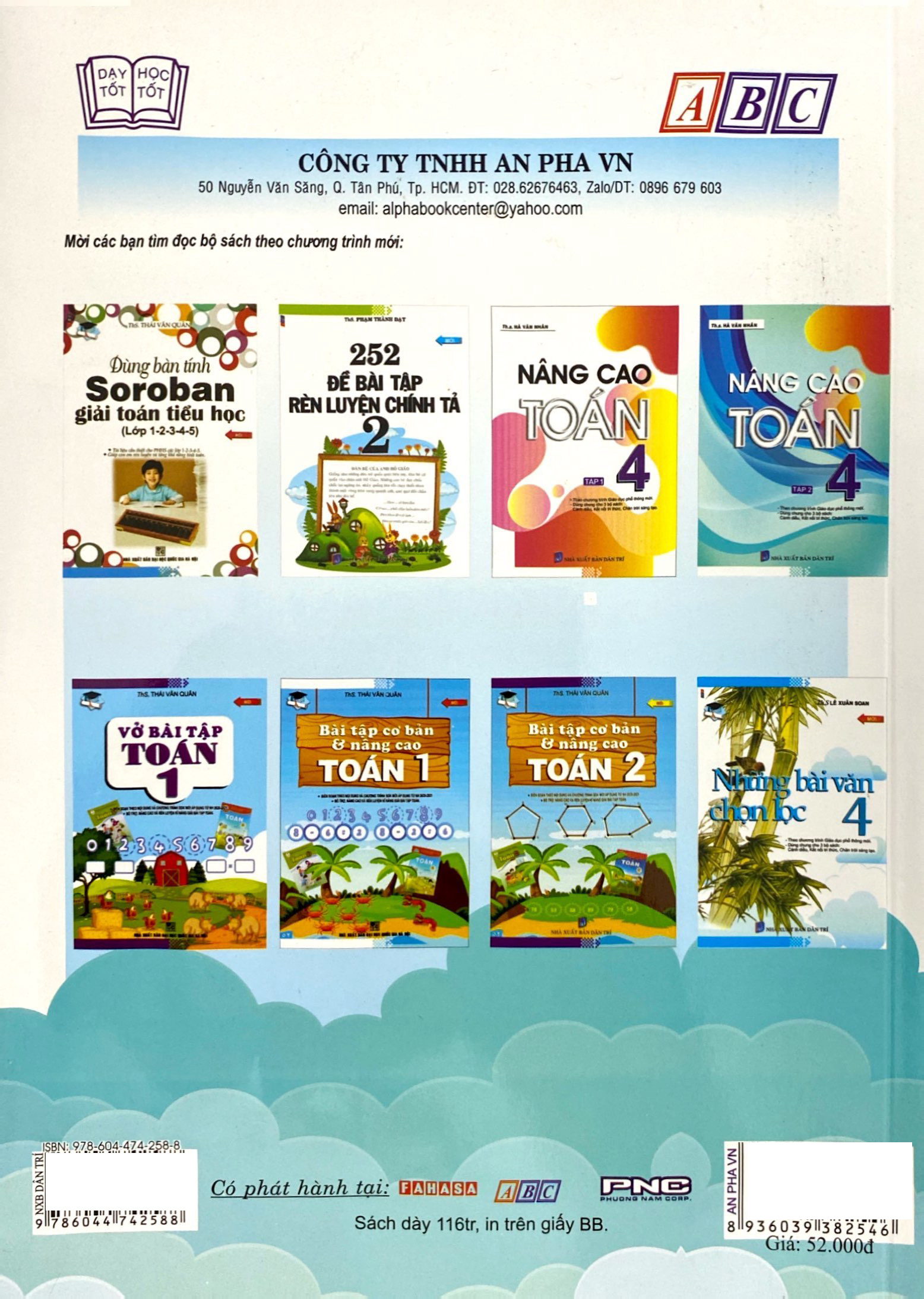 bộ nâng cao toán 4 - tập 2 (biên soạn theo chương trình giáo dục phổ thông mới)