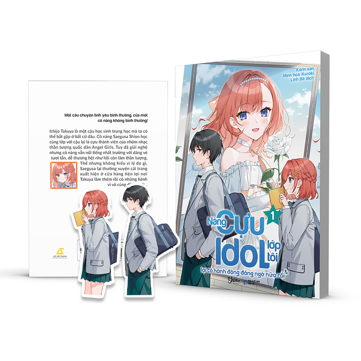 bộ nàng cựu idol lớp tôi lại có hành động đáng ngờ nữa rồi - tập 1 - tặng kèm 2 bookmark