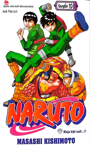 bộ naruto - tập 10 - ninja kiệt xuất…!! (tái bản 2022)