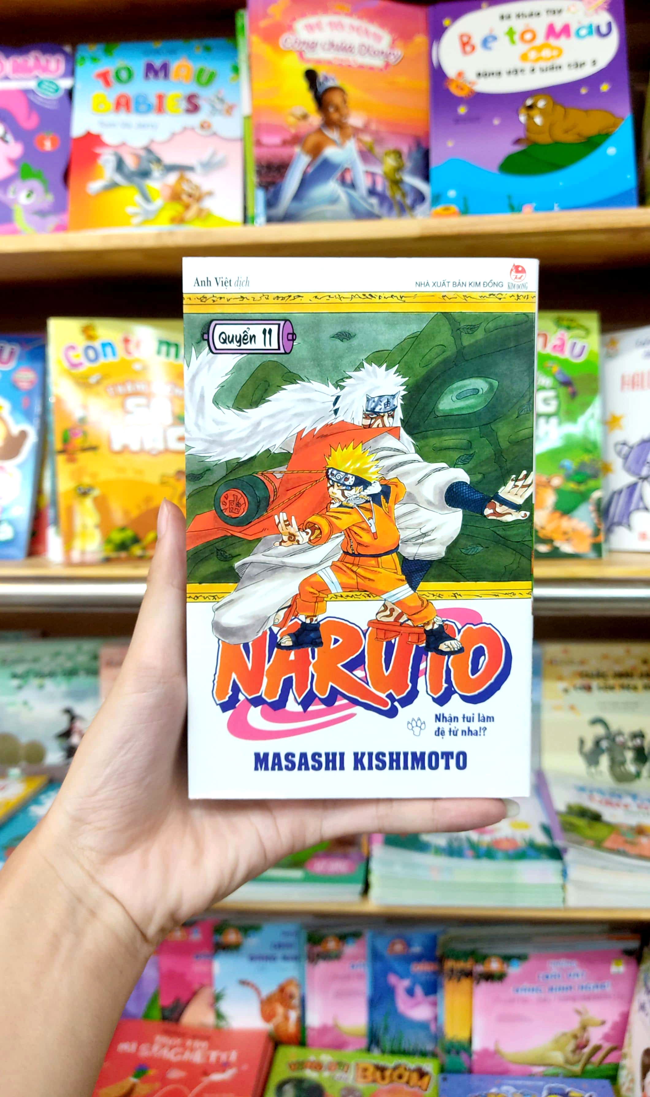 bộ naruto - tập 11 - nhận tui làm đệ tử nha!? (tái bản 2022)