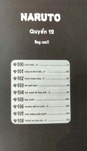 bộ naruto - tập 12 - bay cao!!! (tái bản 2022)