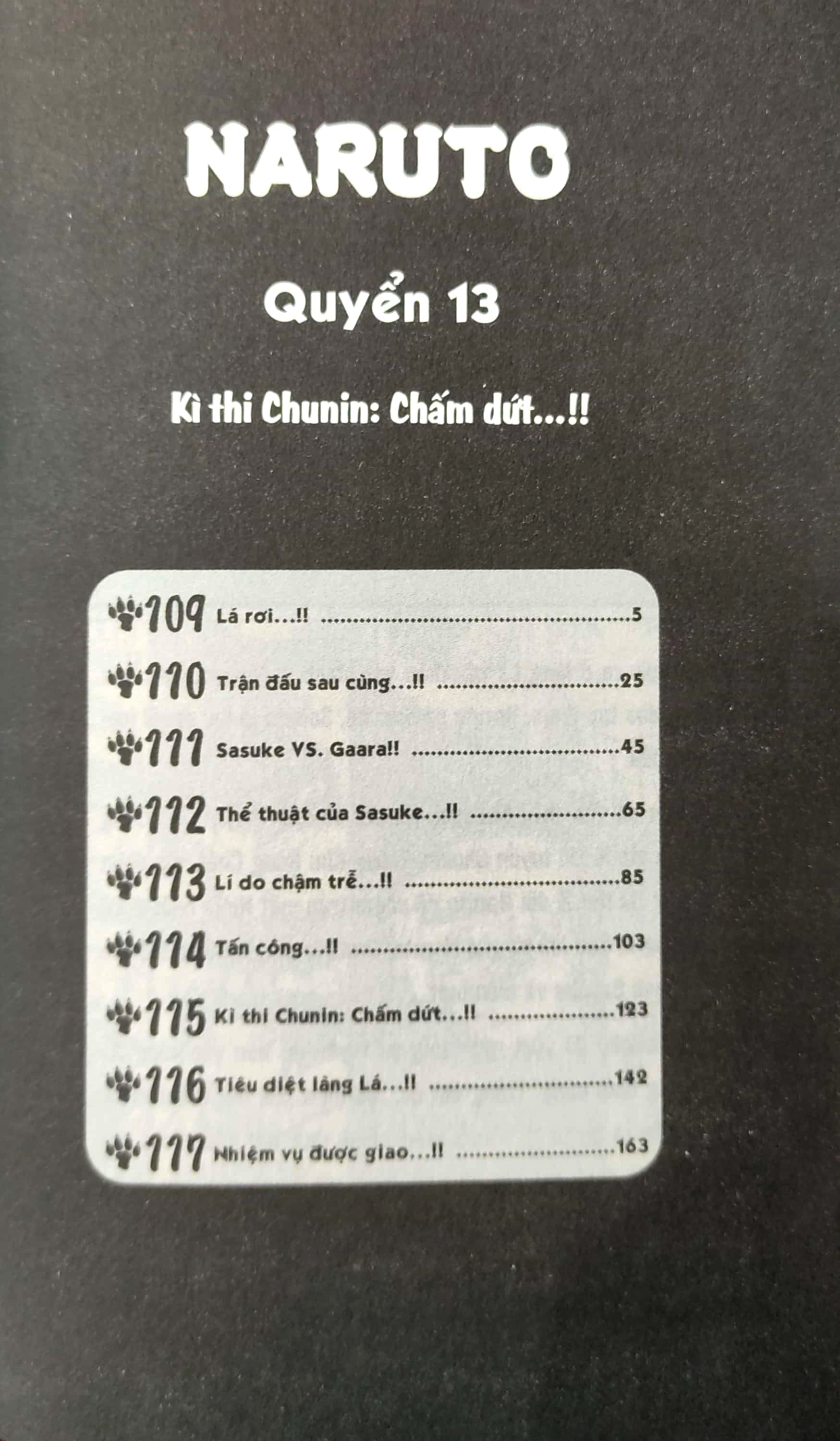 bộ naruto - tập 13 - kì thi chunin - chấm dứt…!! (tái bản 2022)