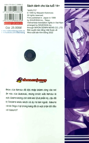 bộ naruto - tập 30 - bà chiyo & sakura (tái bản 2022)