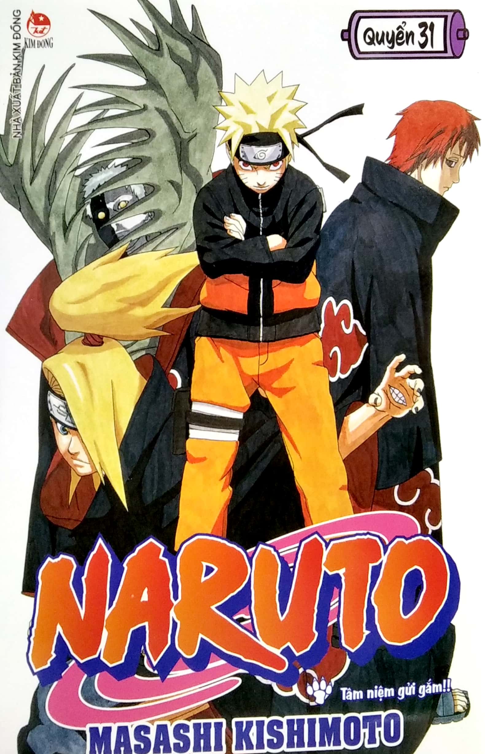 bộ naruto - tập 31 - tâm niệm gửi gắm (tái bản 2022)