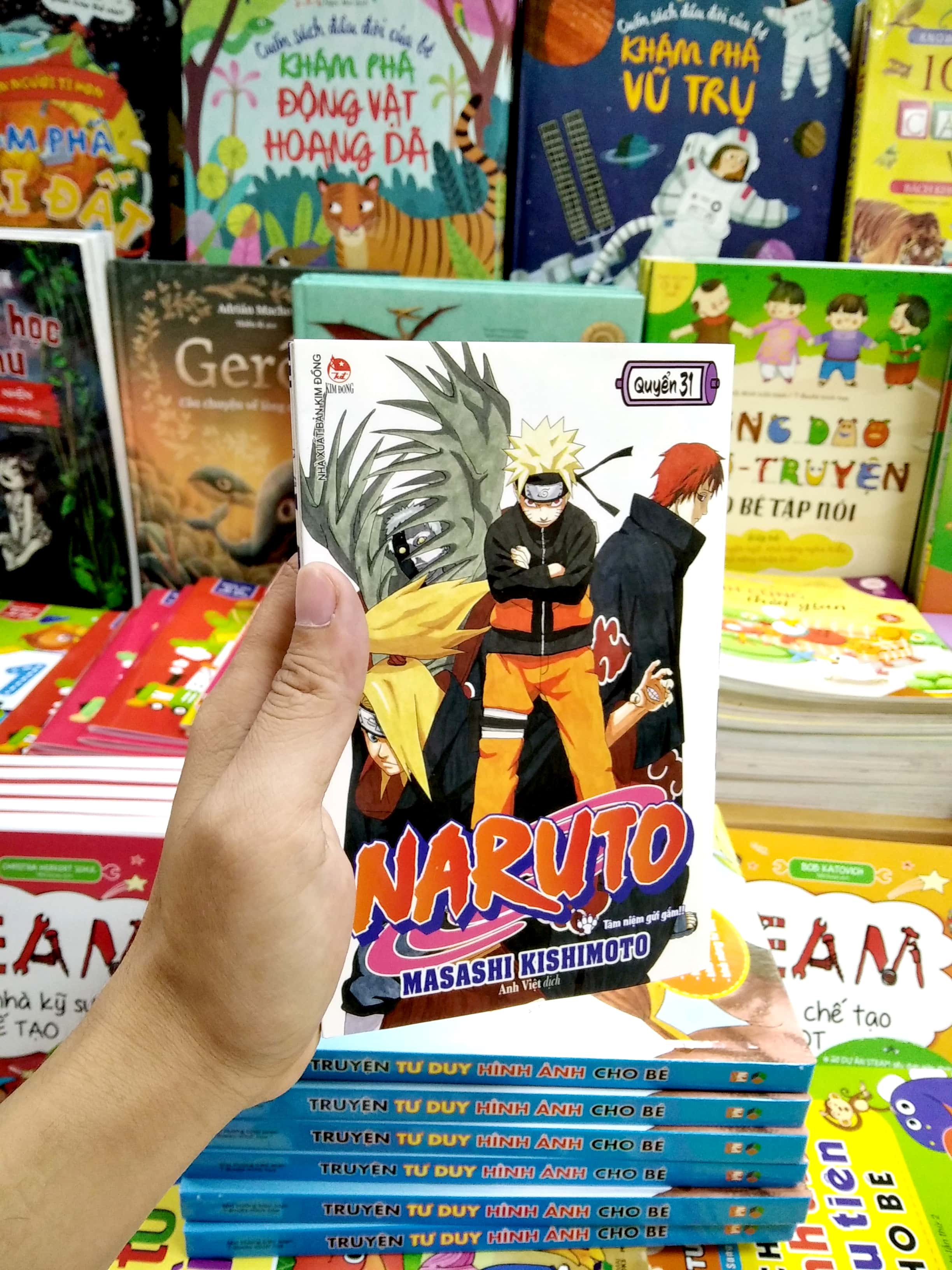 bộ naruto - tập 31 - tâm niệm gửi gắm (tái bản 2022)