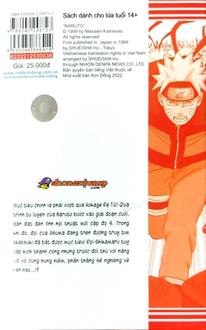 bộ naruto - tập 36 - đội 10 (tái bản 2022)