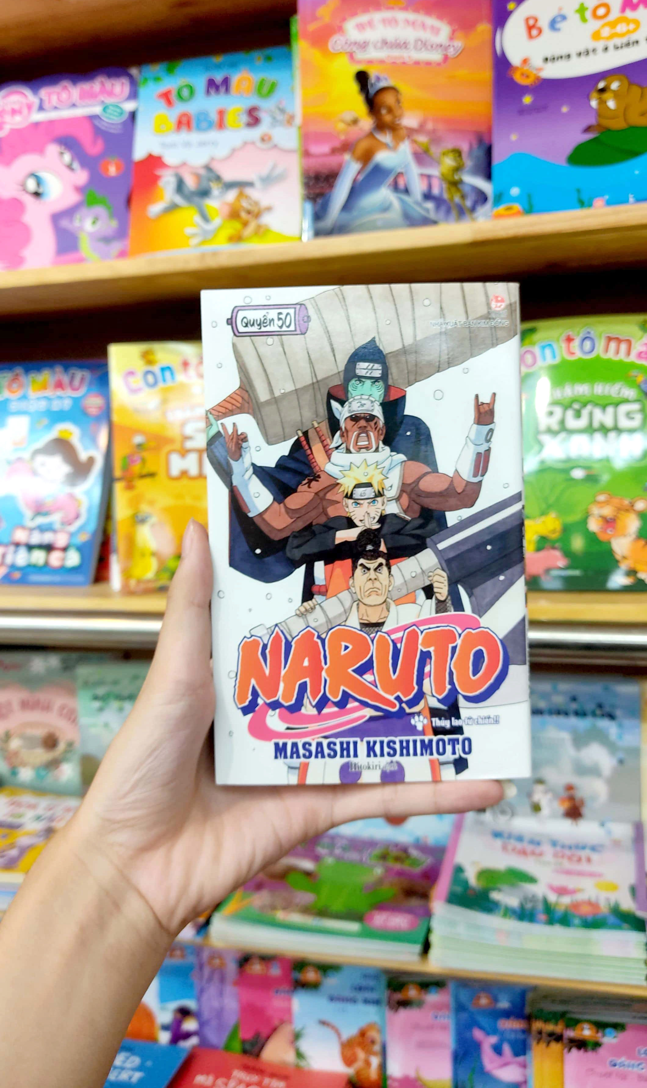 bộ naruto - tập 50 - thủy lao tử chiến!! (tái bản 2022)