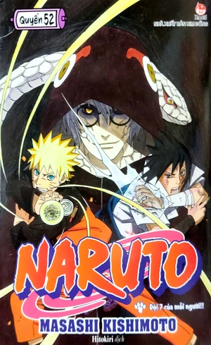 bộ naruto - tập 52 - đội 7 của mỗi người!! (tái bản 2022)