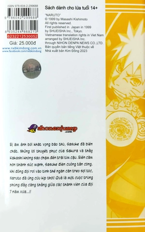 bộ naruto - tập 52 - đội 7 của mỗi người!! (tái bản 2022)